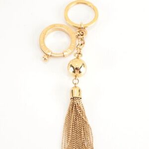 Louis Vuitton "Porte Cles" Tassel Bag Charm Keychain